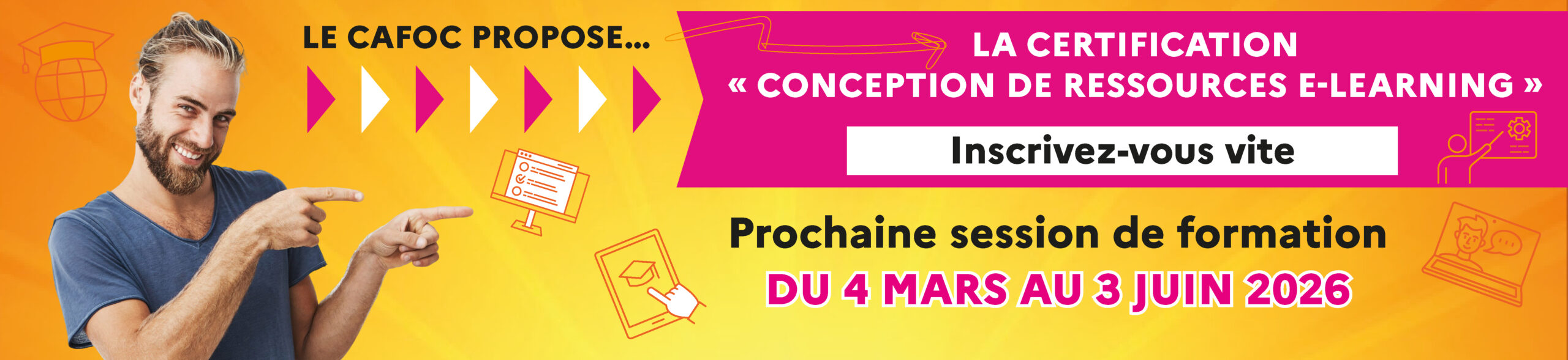 Certification « Conception de ressources e-learning »