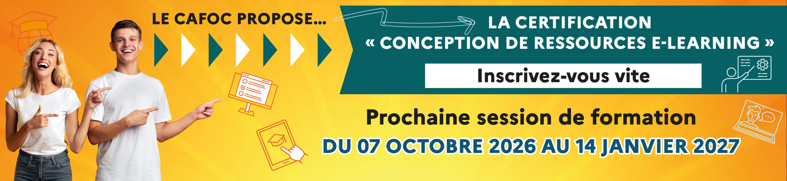 Certification « Conception de ressources e-learning »